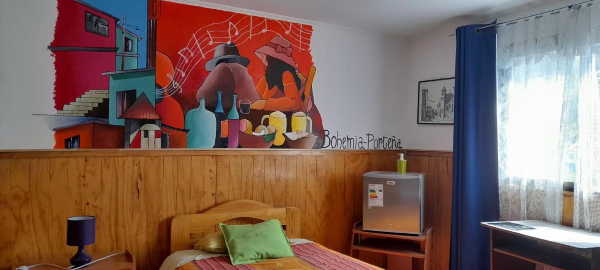 Hostal Destino Bellavista Valparaíso Екстериор снимка